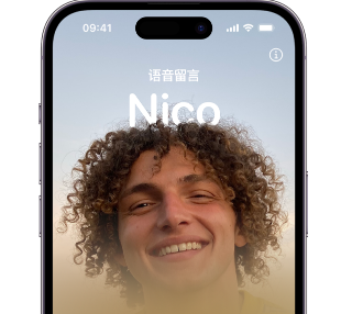 环江苹果15服务站分享iPhone15实时语音留言开启方法 