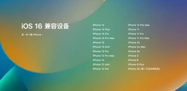 环江苹果手机维修分享iOS16.1.1支持哪些设备 