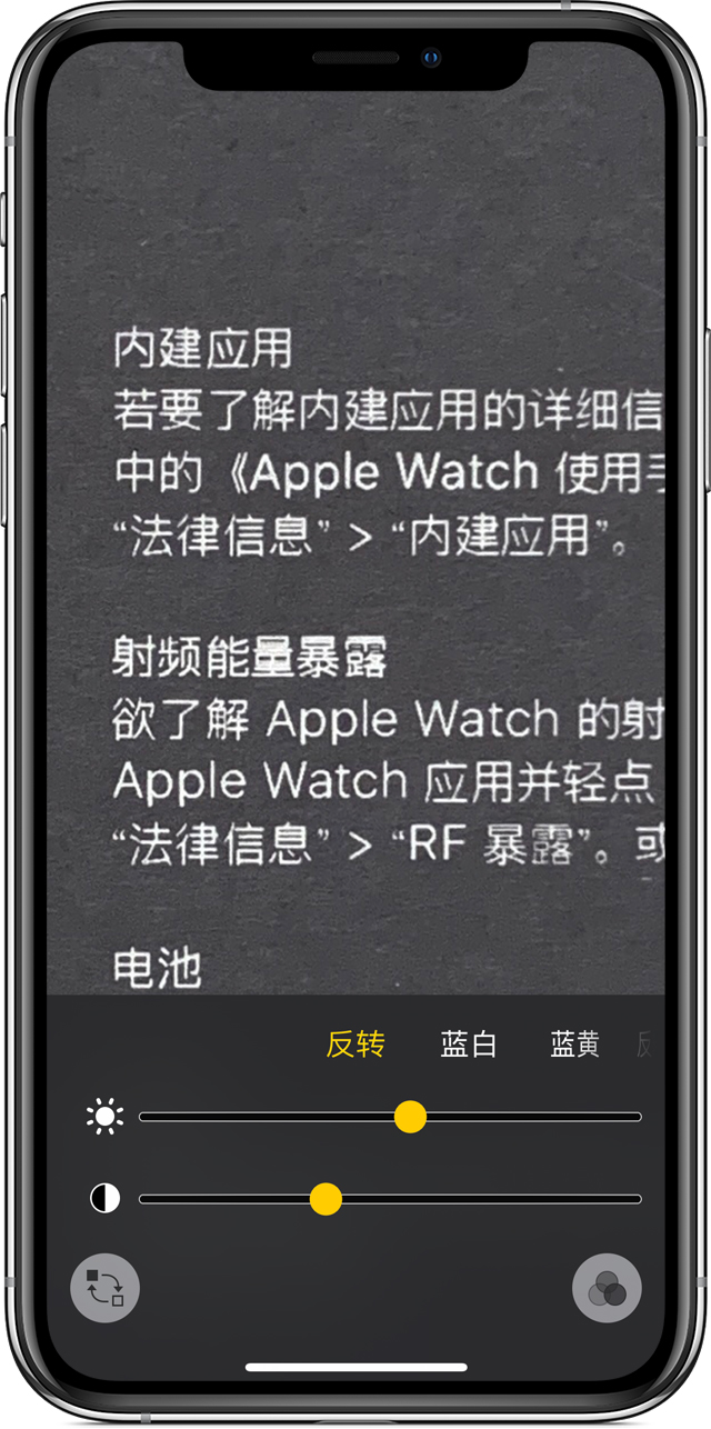 环江苹果手机维修分享iPhone 小技巧：使用自带的放大器功能放大文字 